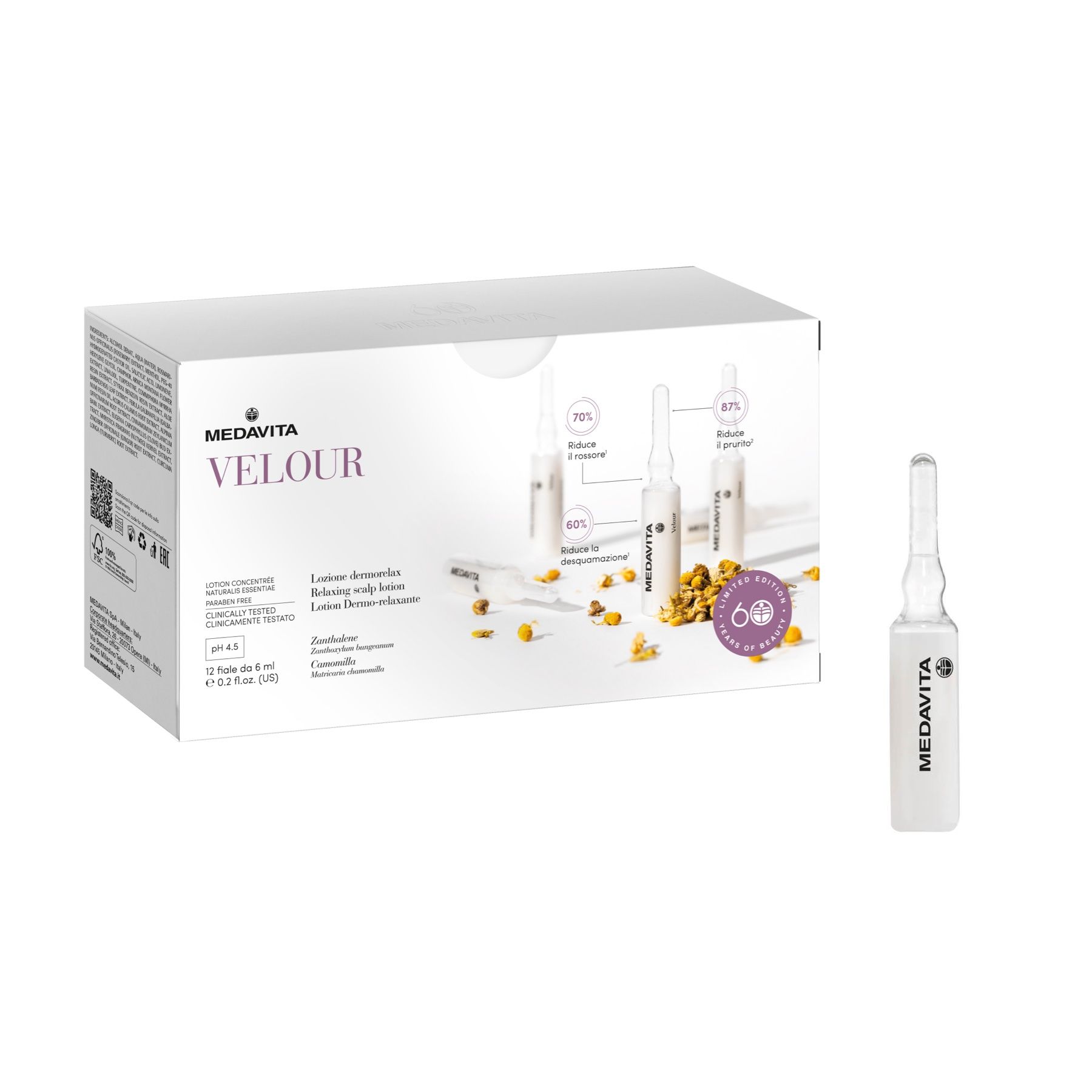 Loción Ampollas dermorelax 6ml x 12U.